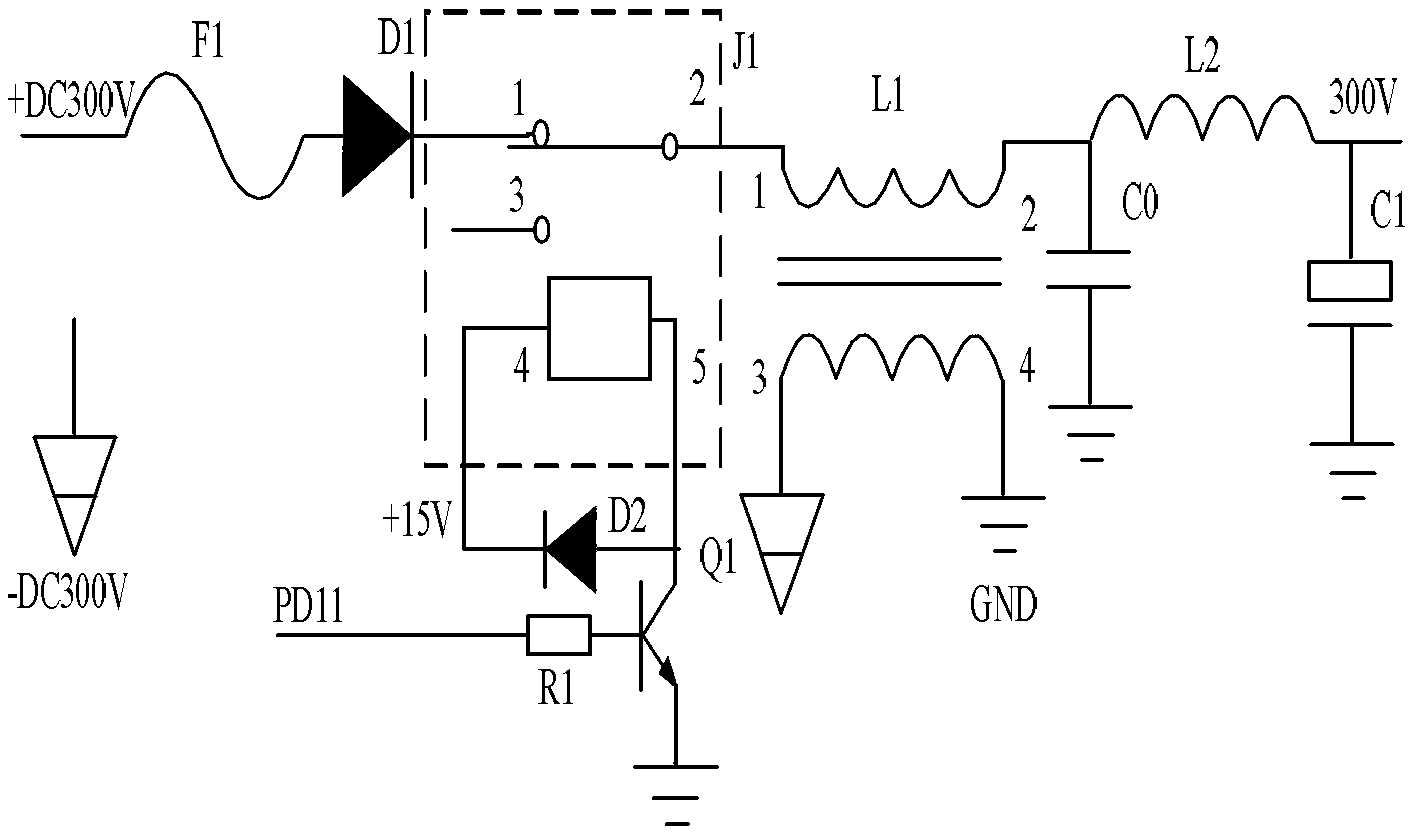 Deep-sea long-distance mixed transmission high-power brushless direct-current motor driver