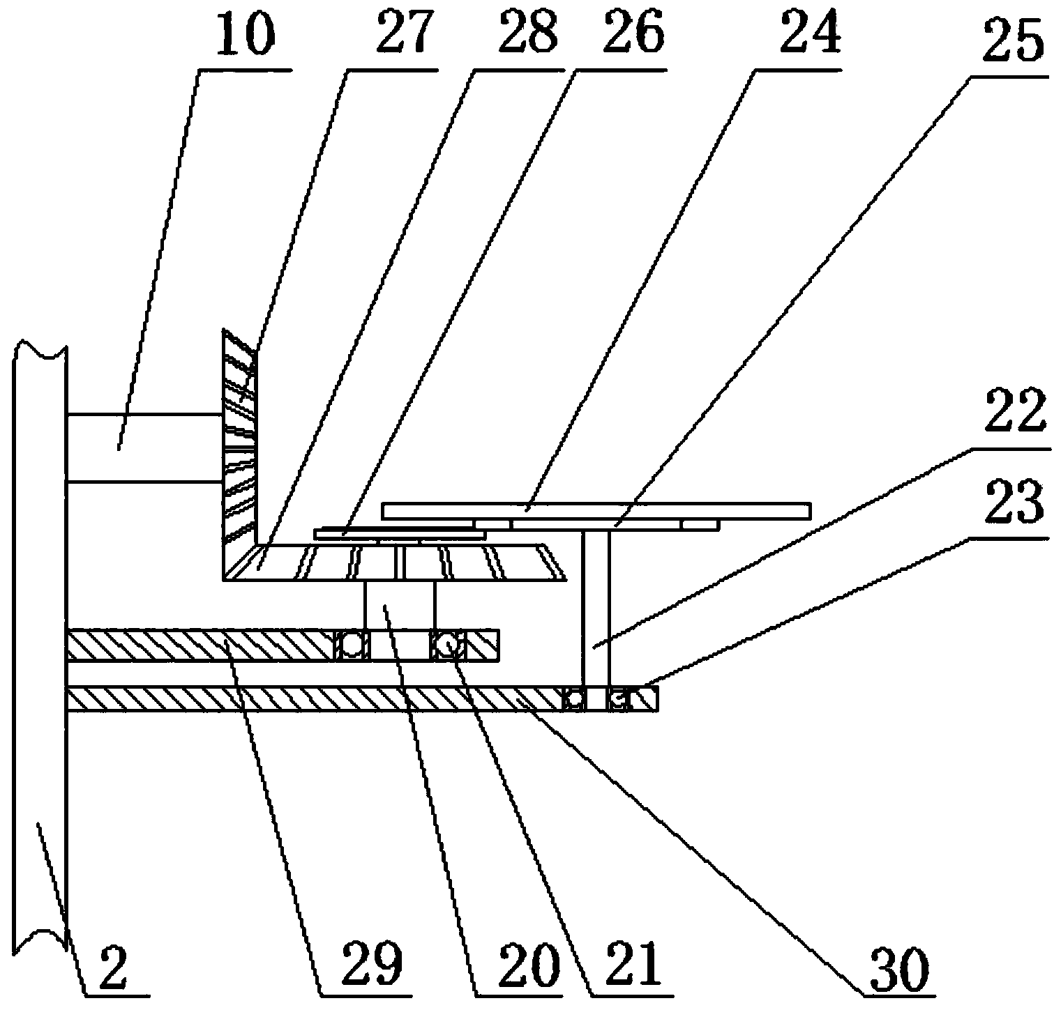 Dual-directional extrusion-type hull breaking equipment for walnuts