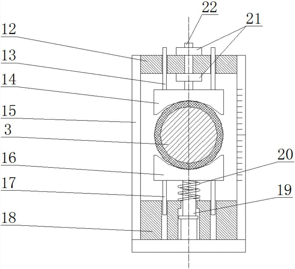 Cable rotation stripping device