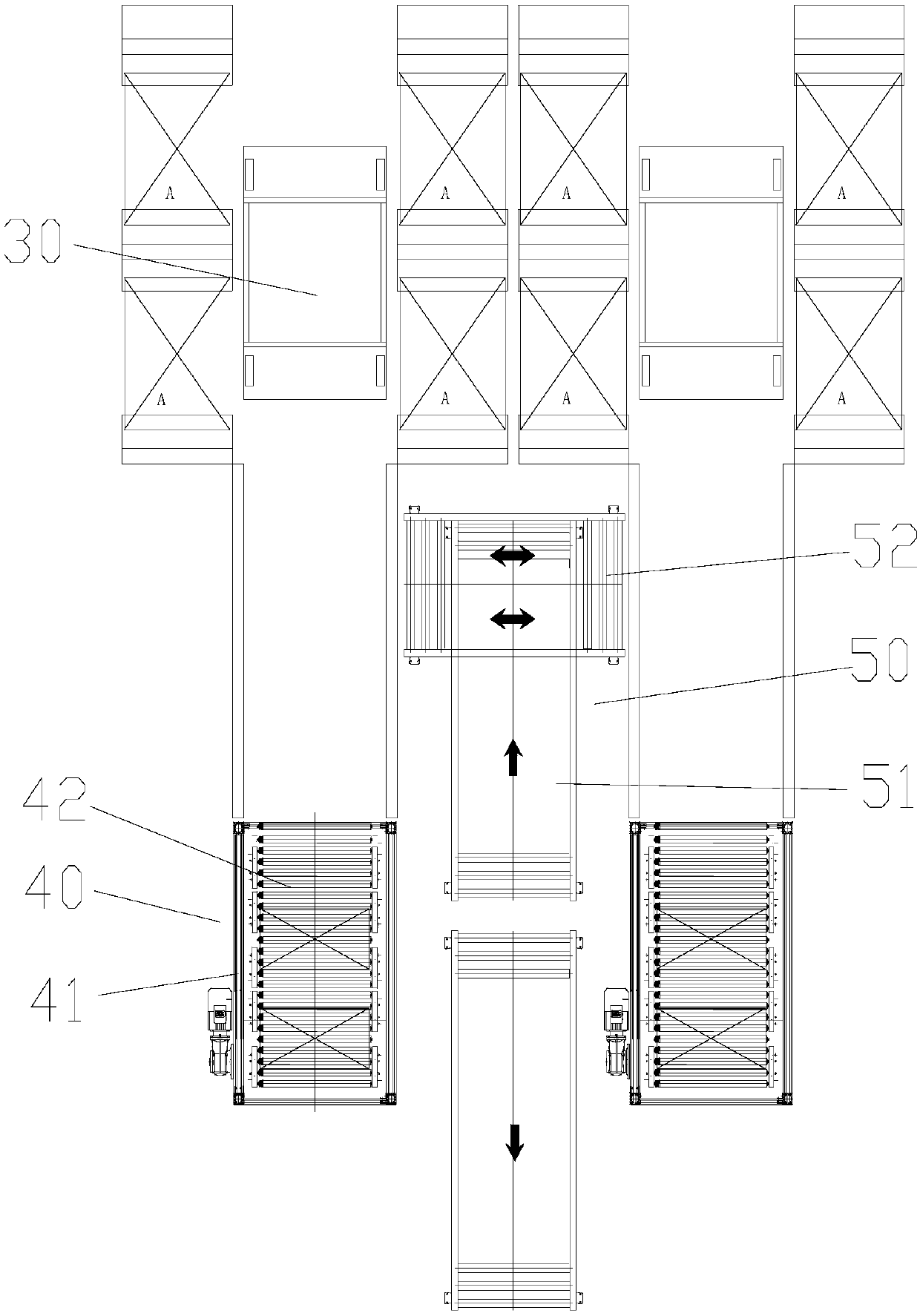 Stereoscopic storehouse system