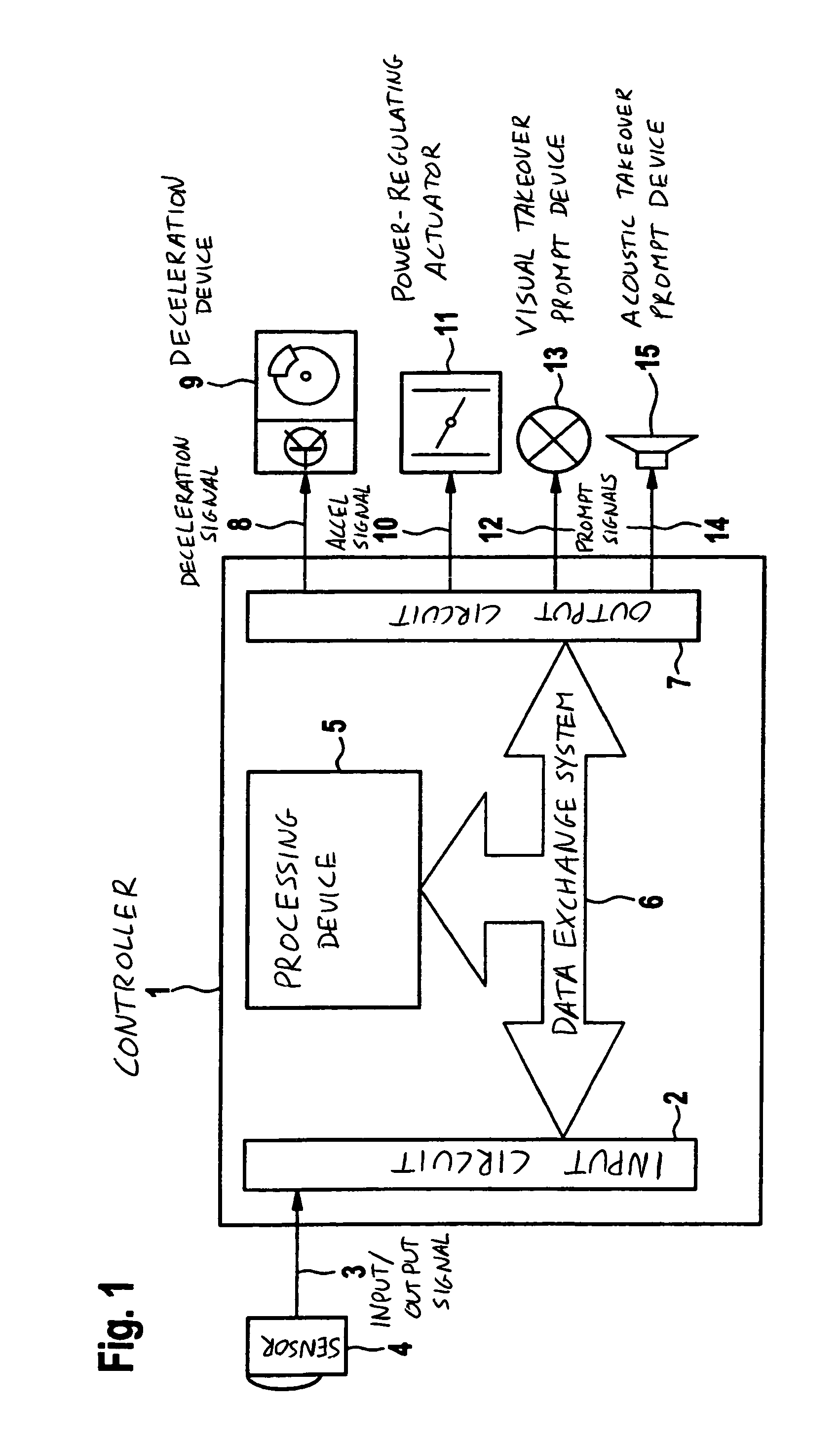 Method and device for notifying the driver of a motor vehicle