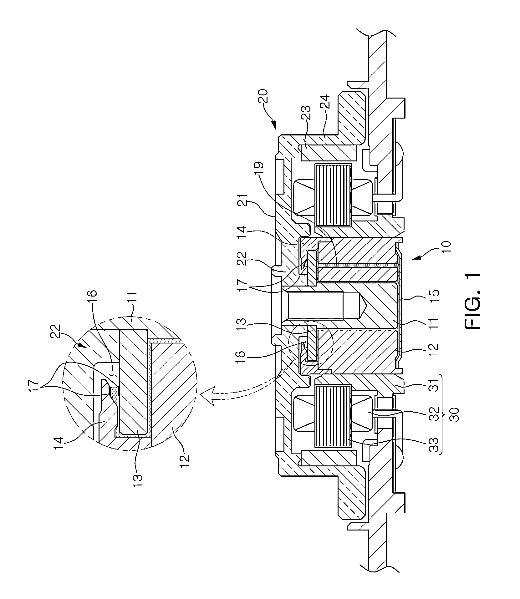 Hydrodynamic bearing assembly and method of manufacturing the same