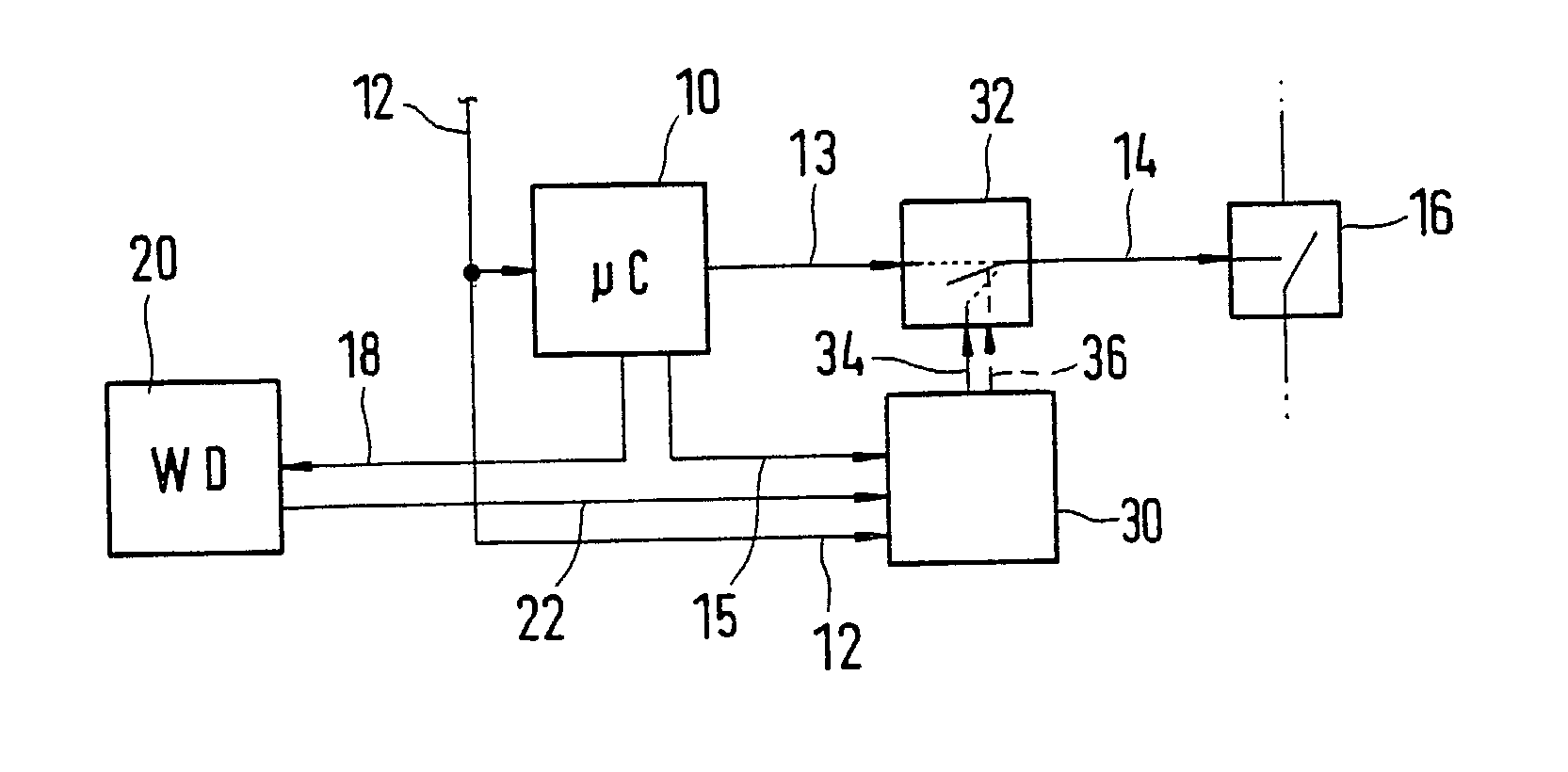 Device for reliably generating signals