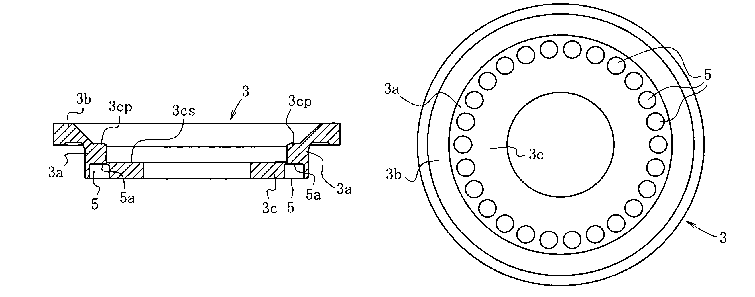 Method of forming spring washer blind-holes into a piston for an automobile transmission