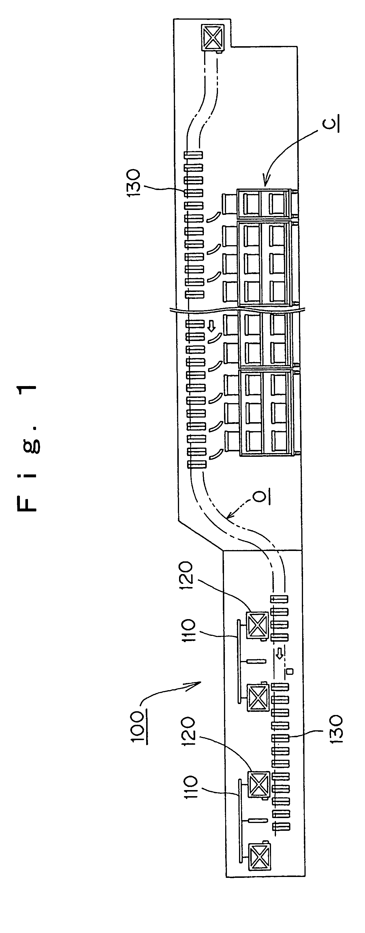 Mail sorting and distributing transfer system