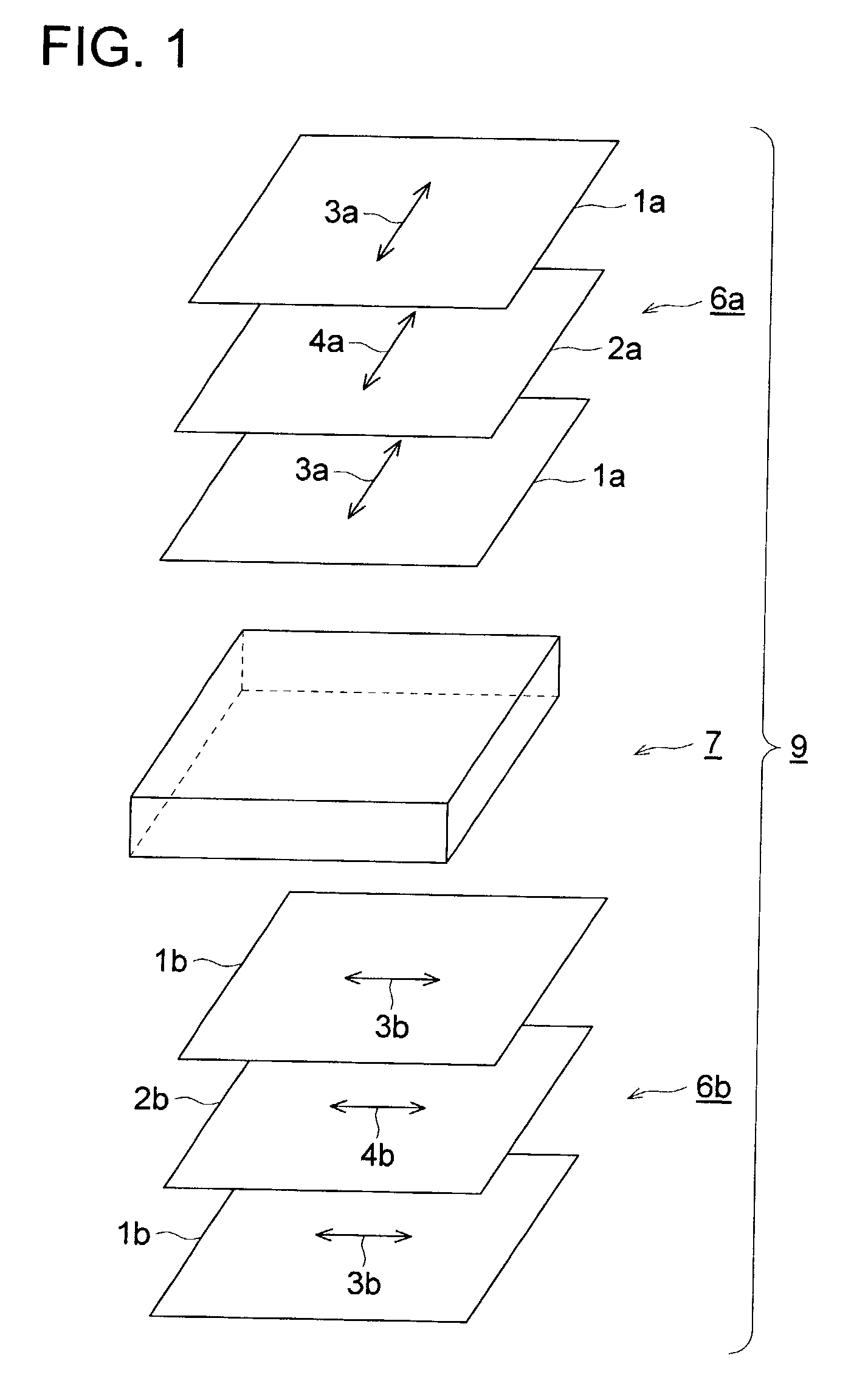 Polarizing plate having a stretched film on a side thereof and liquid crystal display employing the same