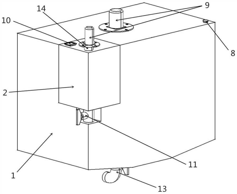 An automatic particle dispensing device suitable for the piv system of the towed pool