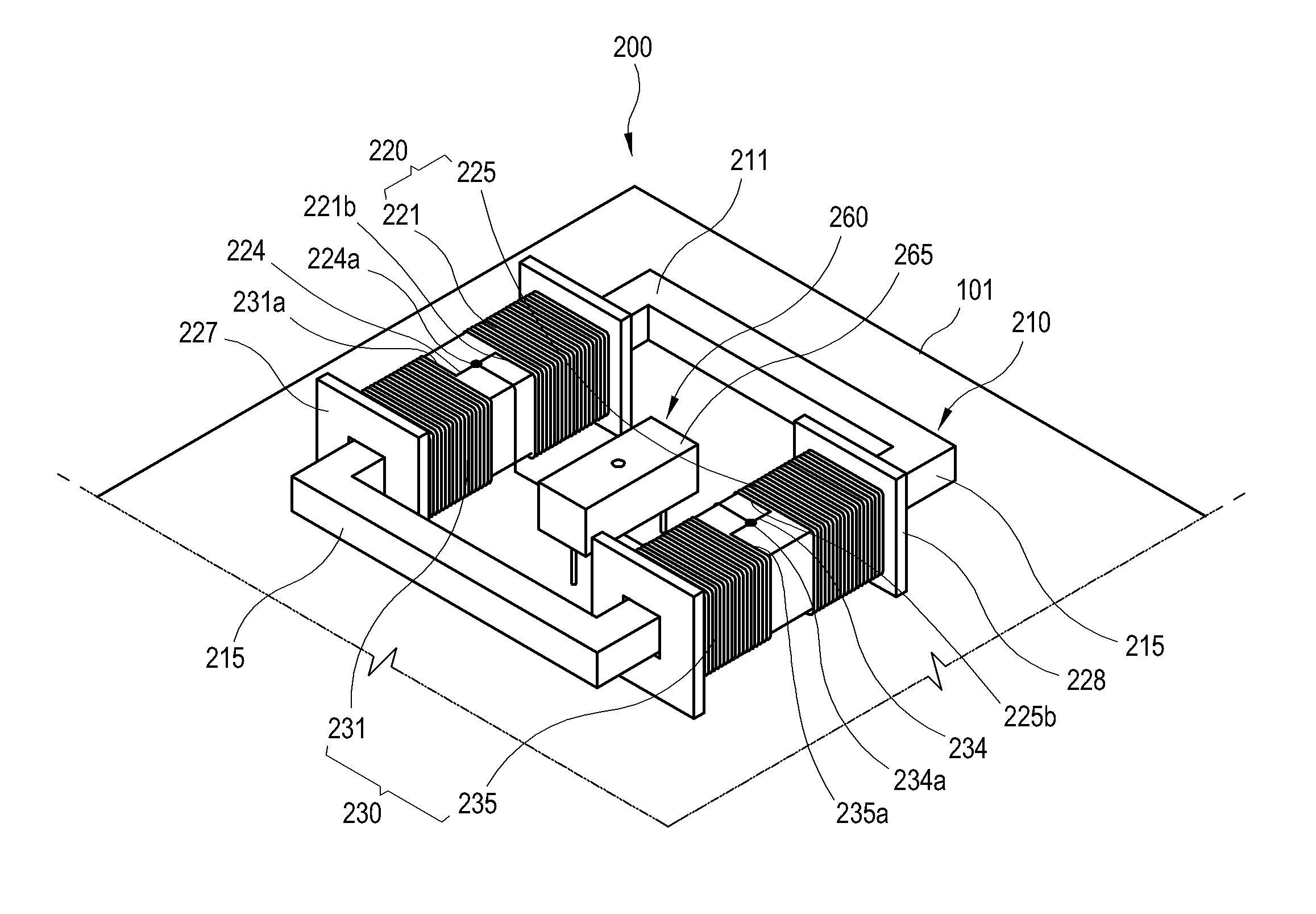 Two-stage noise filter and electronic device including the same