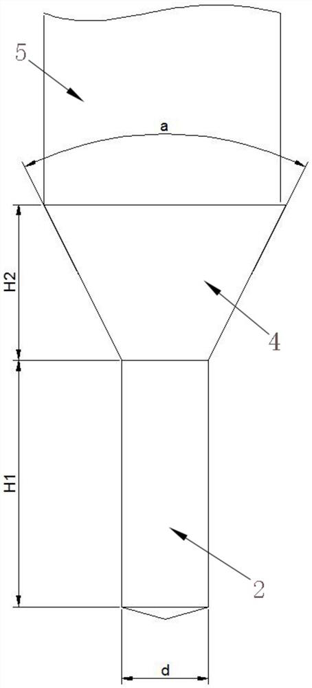 Drill bit for counterbore machining and drilling method of drill bit