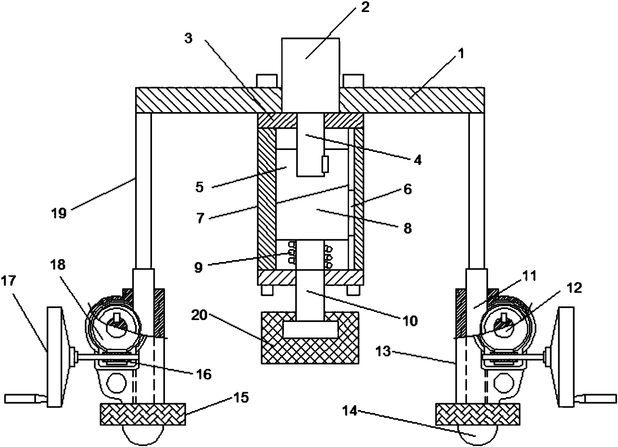 A purely mechanical impact compactor