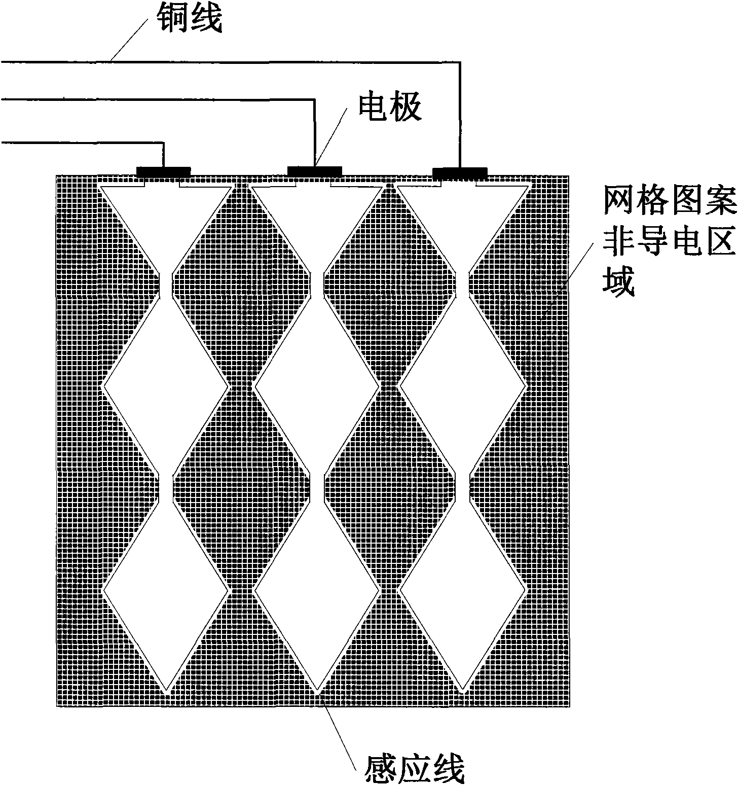 Touch panel with intermediate conducting layer and manufacturing method thereof