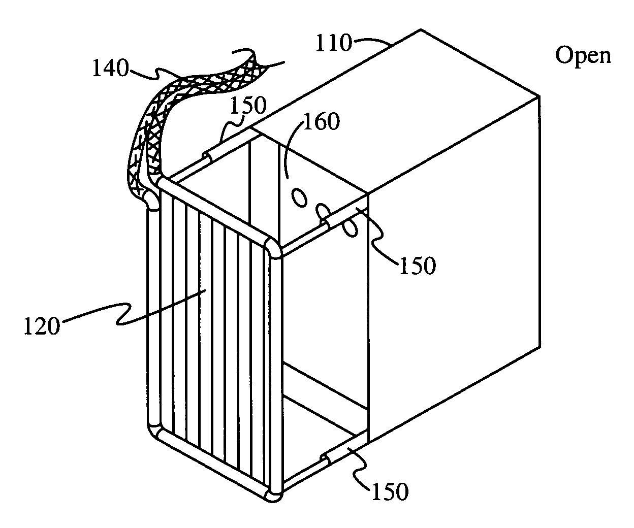 Internal access mechanism for a server rack