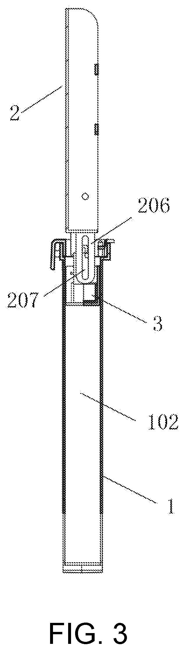 Storage device for portable device used in luggage