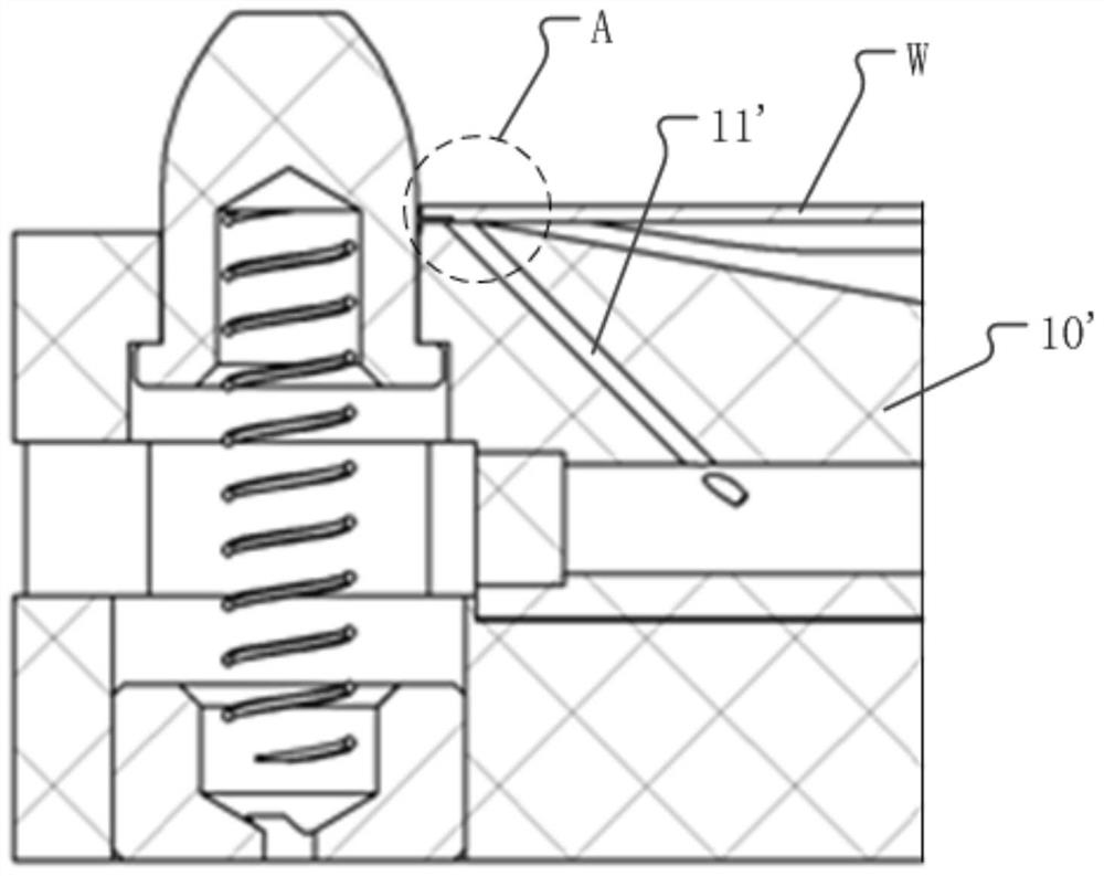 In-situ detection device and in-situ detection method for edge cutting wafer