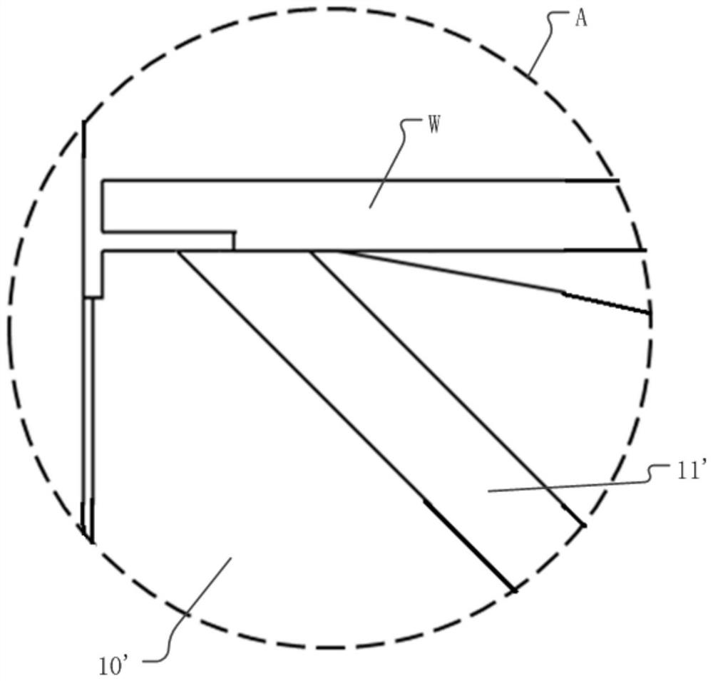 In-situ detection device and in-situ detection method for edge cutting wafer