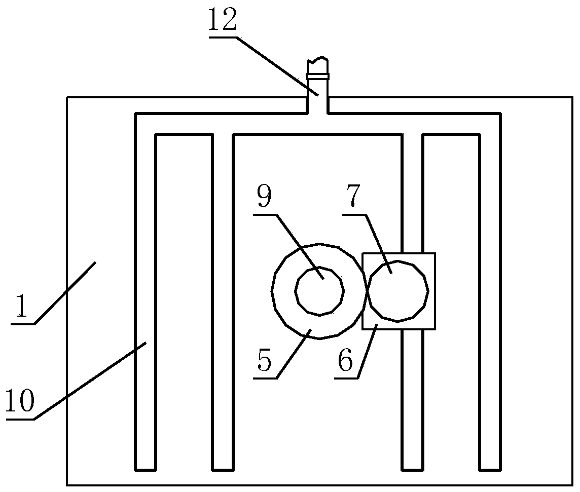 Gypsum powder product process adopting sequential aging and grinding