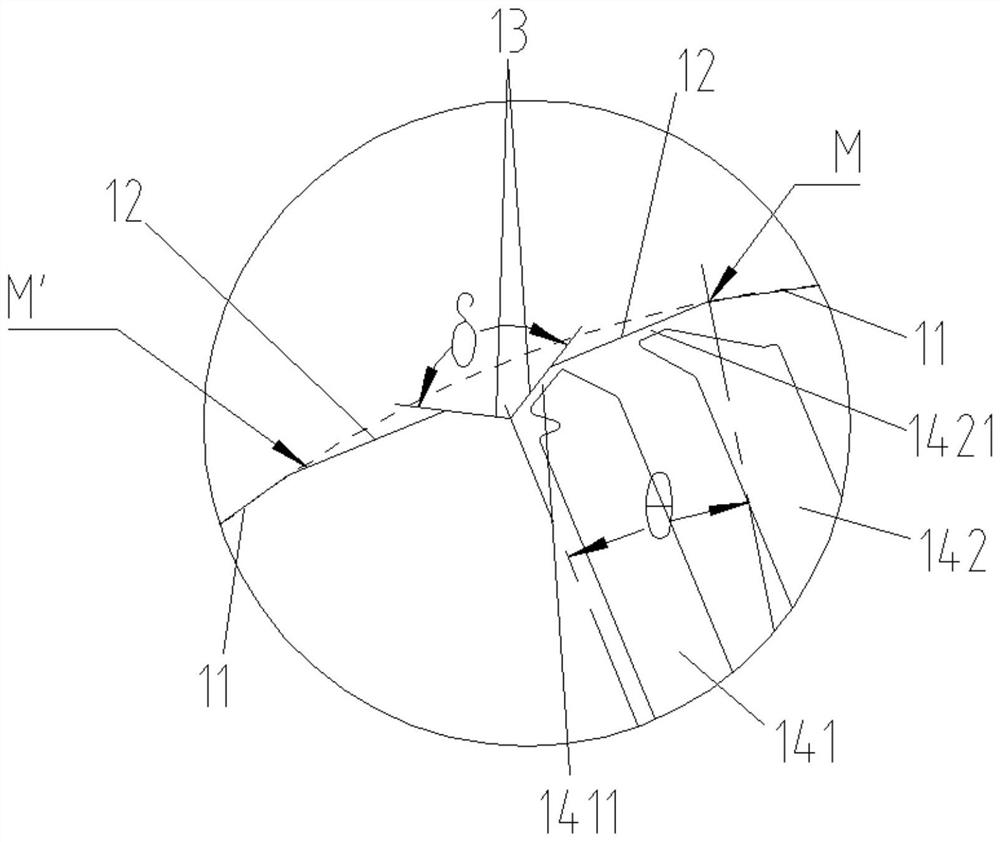 Rotor core, motor rotor, motor