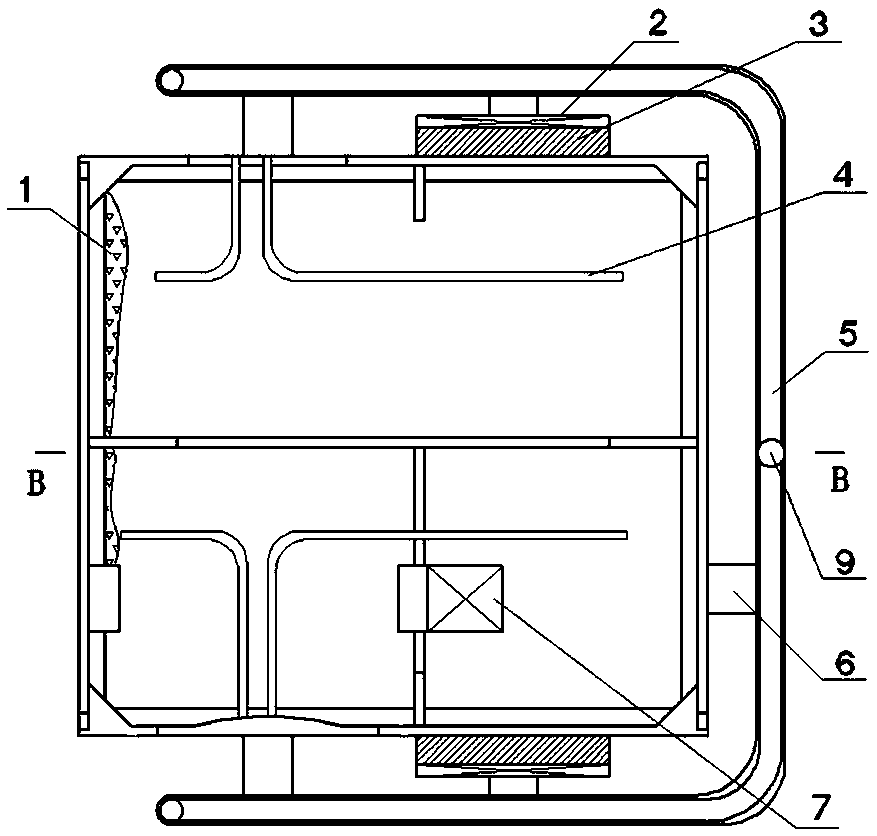 Manual low-cost casting method of large aluminum alloy shell