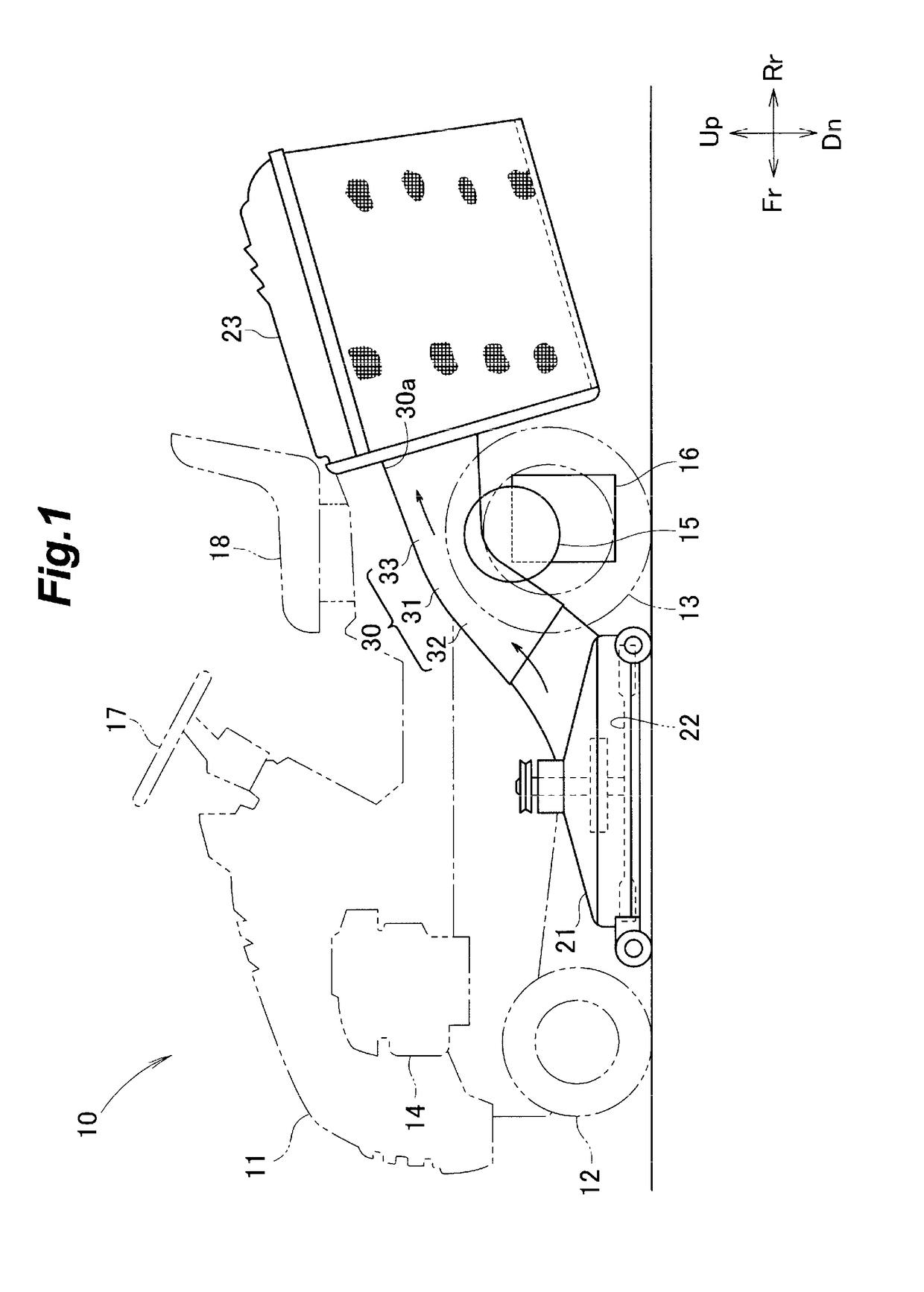 Mower driven by electric motors