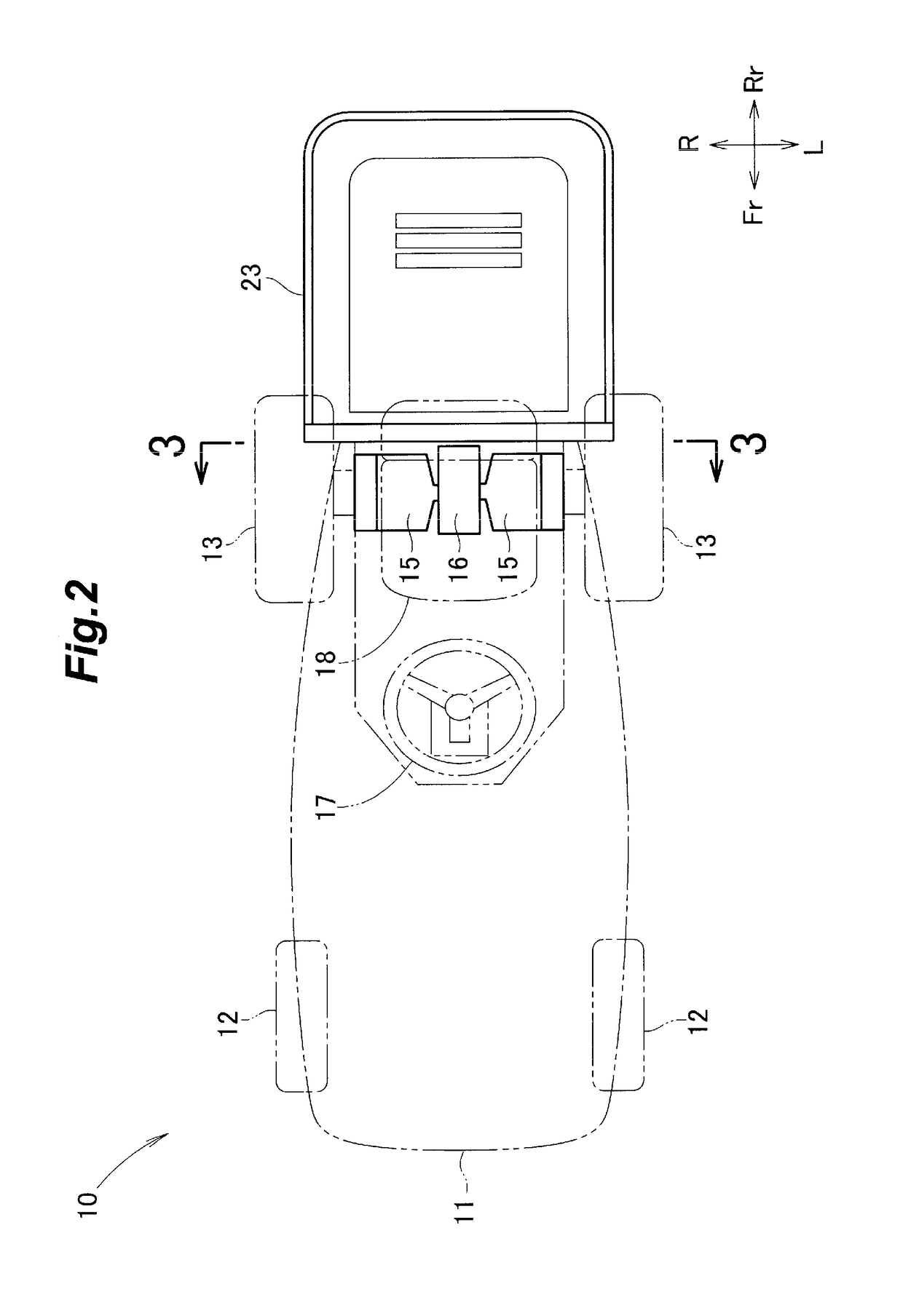 Mower driven by electric motors