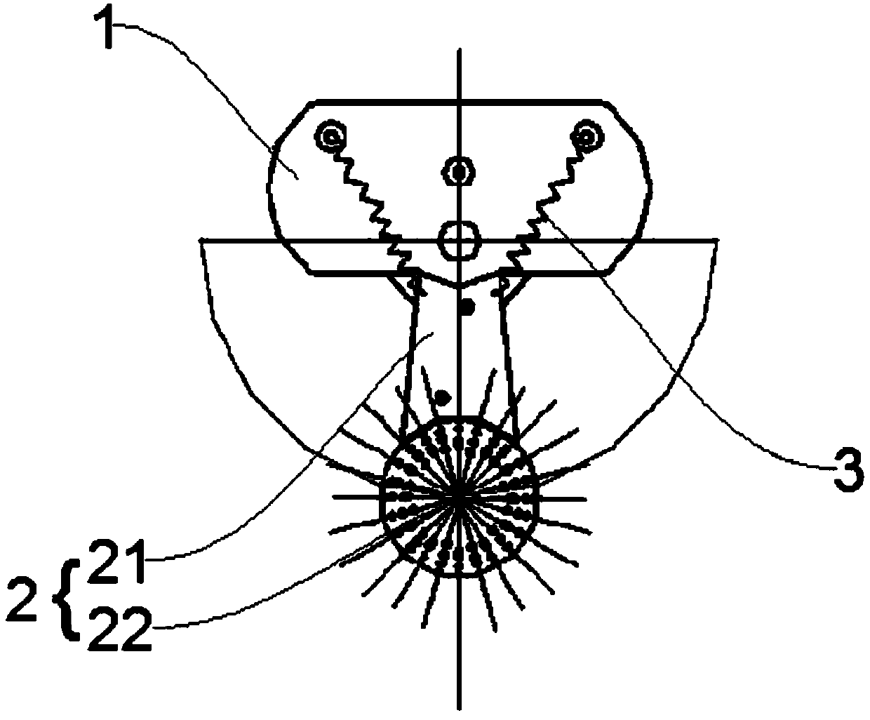 Shoe washing mechanism used for shoe washing machine and shoe washing machine