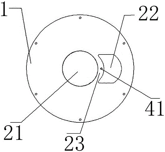 A kind of air volume adjustment mechanism