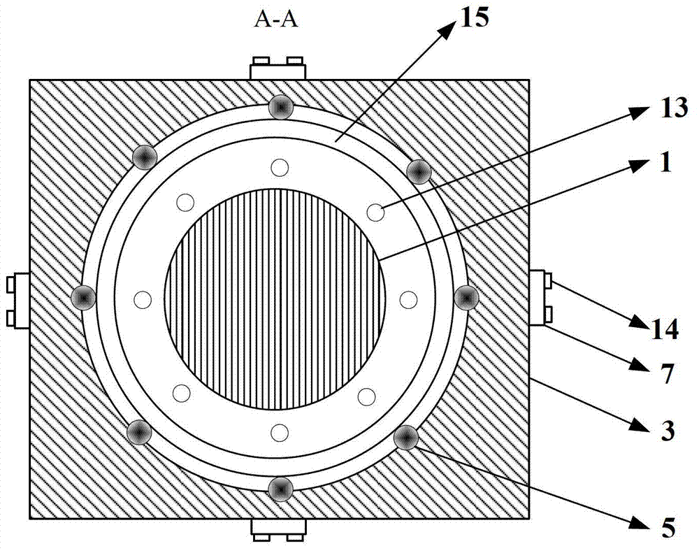 Unpowered method for achieving dewar universal stability and corresponding device