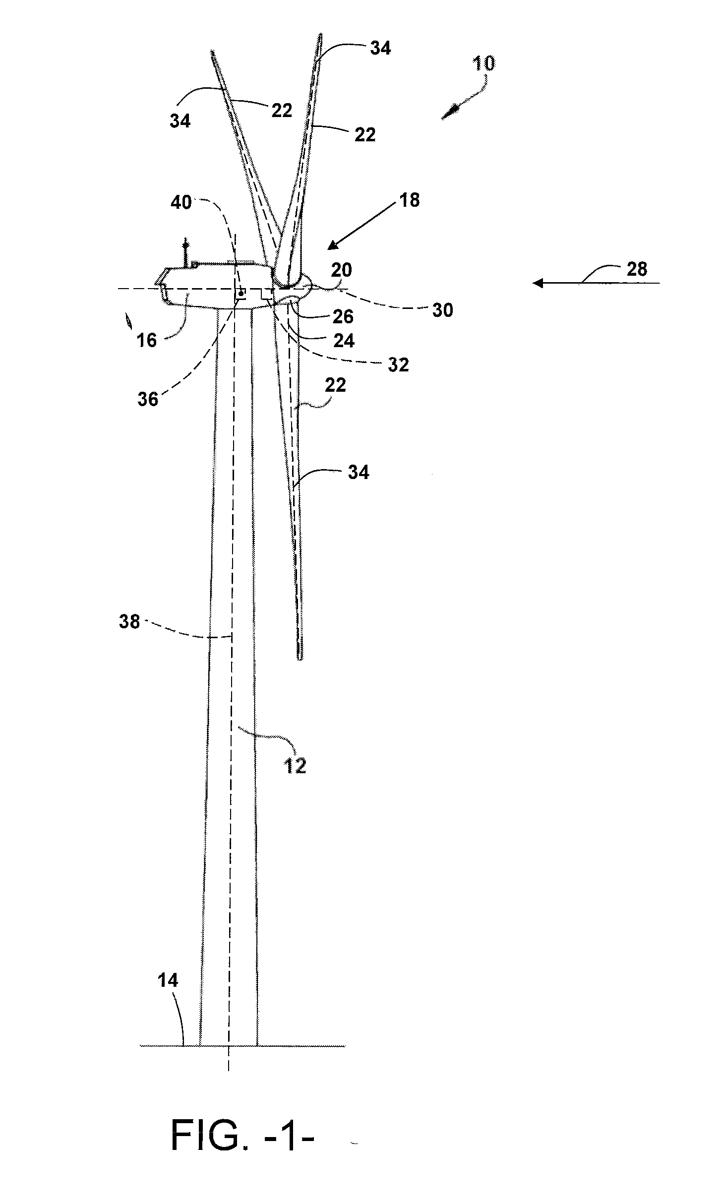 Asymmetric load control for torsion fatigue reduction in a wind turbine tower