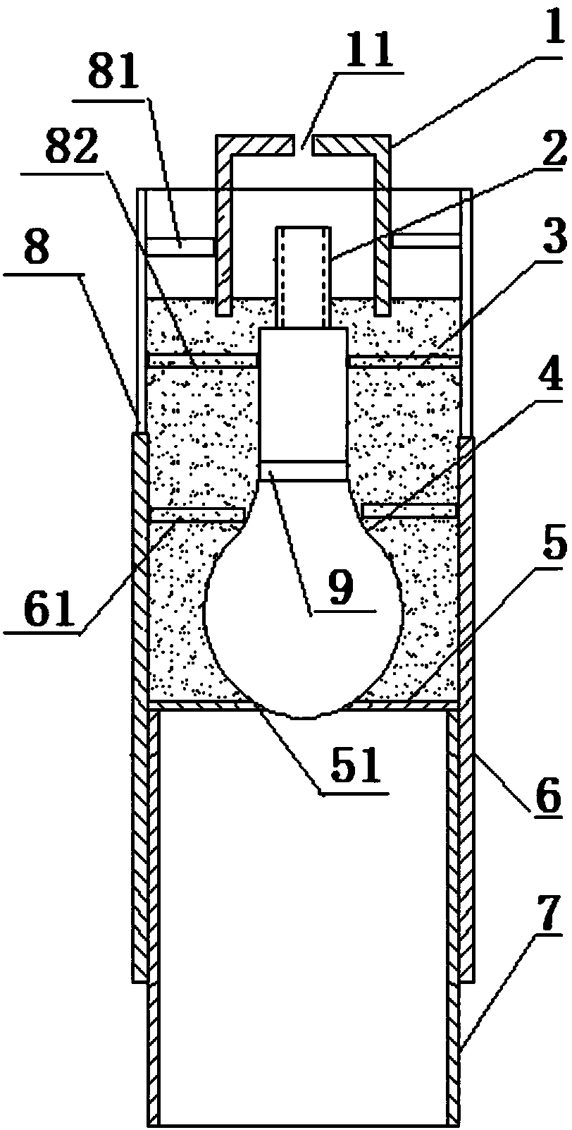 Tooling for making molten steel sampler and method for making molten steel sampler