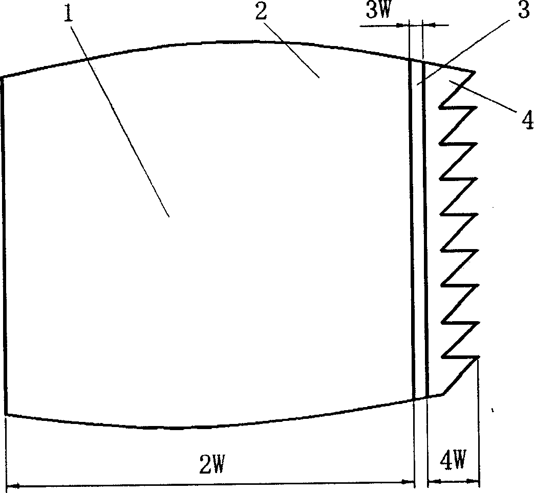 Double-metal hand saw blade and its production process