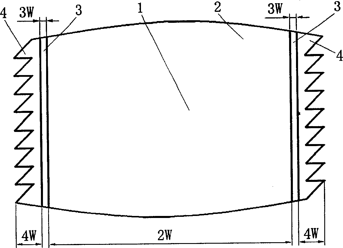 Double-metal hand saw blade and its production process