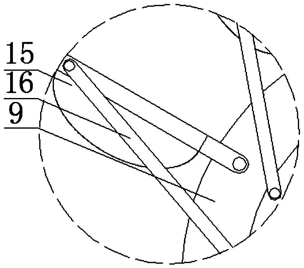 Efficient transmission mechanism of water turbine