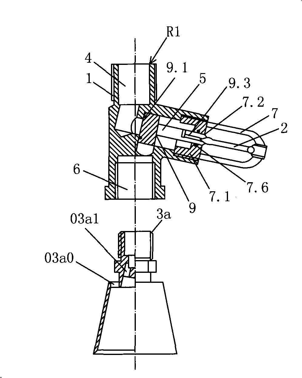 Dispensing devices with pre-disposed heat-sensitive mechanism and its use method