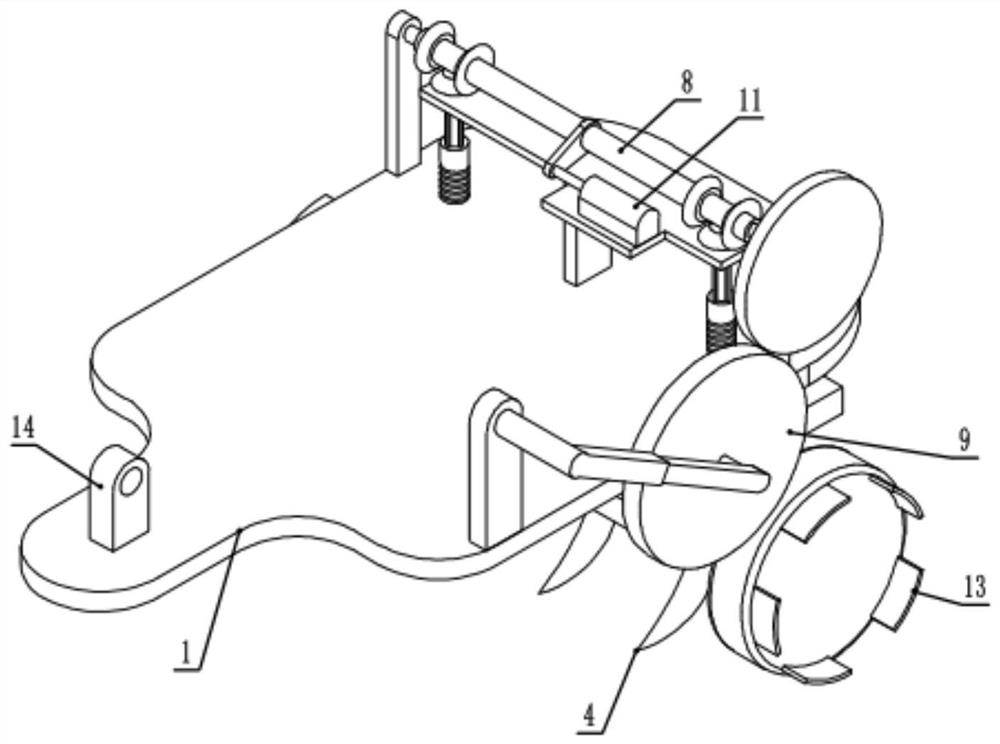 Agricultural intertillage subsoiler