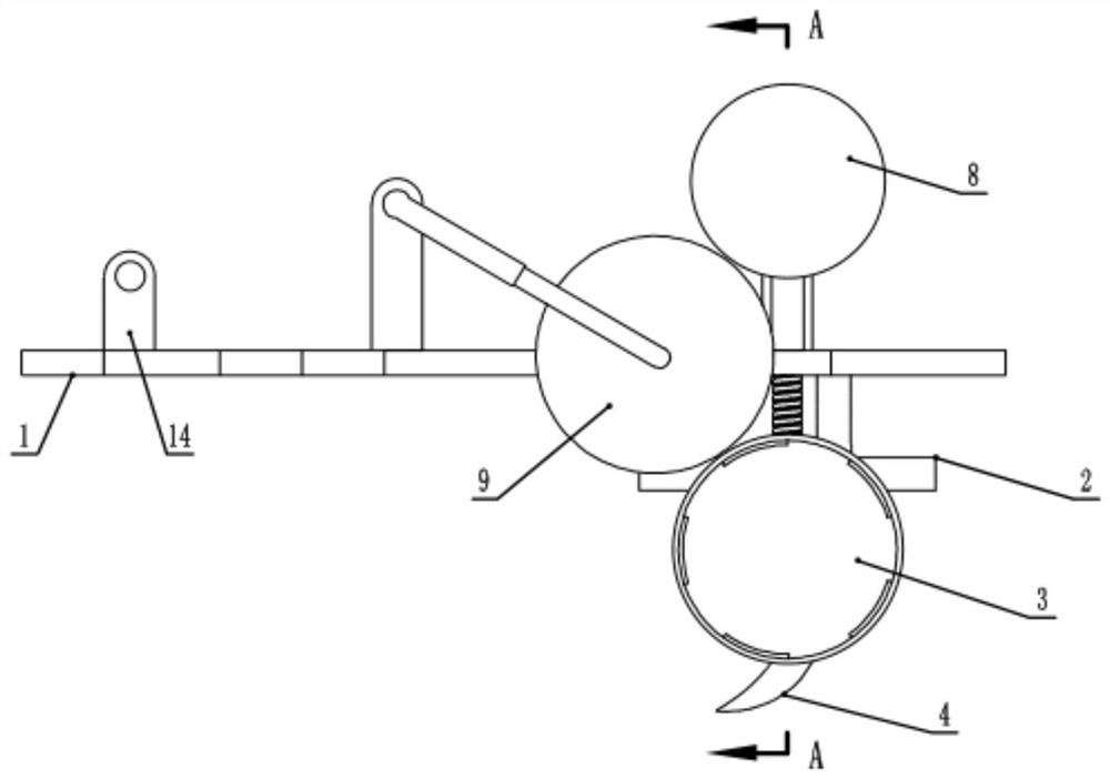 Agricultural intertillage subsoiler