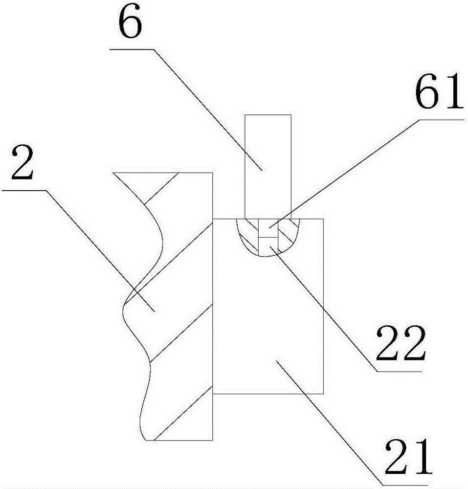 Pressing device for silicon rod clamp