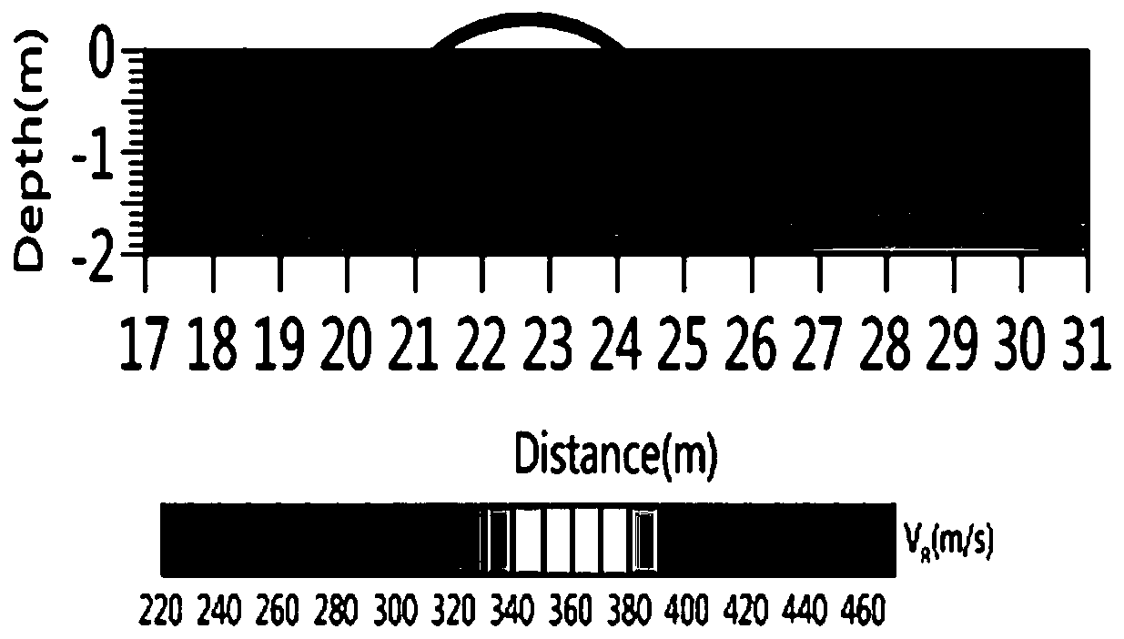 A detection method of a time-lapse compactness detection system for composite slurry rockfill materials