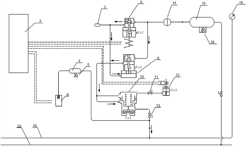 High speed train rescue conversion device