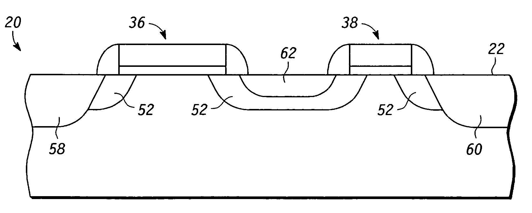 Multi-gate semiconductor device and method for forming the same