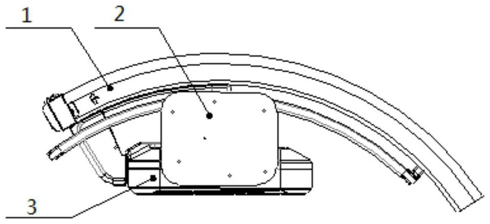 Surgical robot integrated registration device and operation method