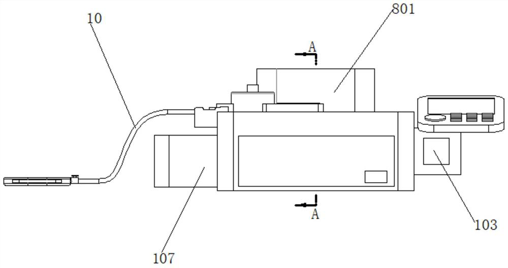 Multifunctional auxiliary device for angiography in cardiovascular medicine department