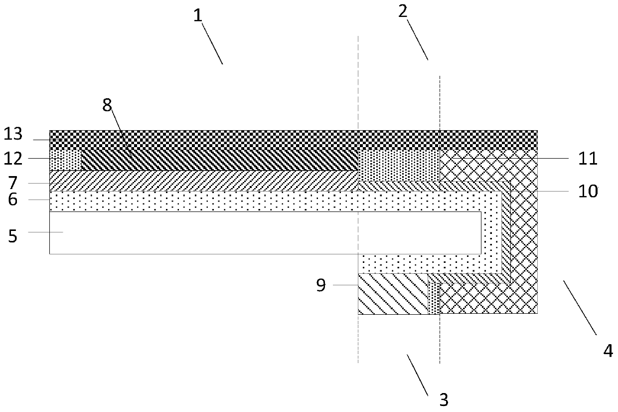 Micro-light-emitting diode display panel, preparation method of micro-light-emitting diode display panel, spliced display panel and device