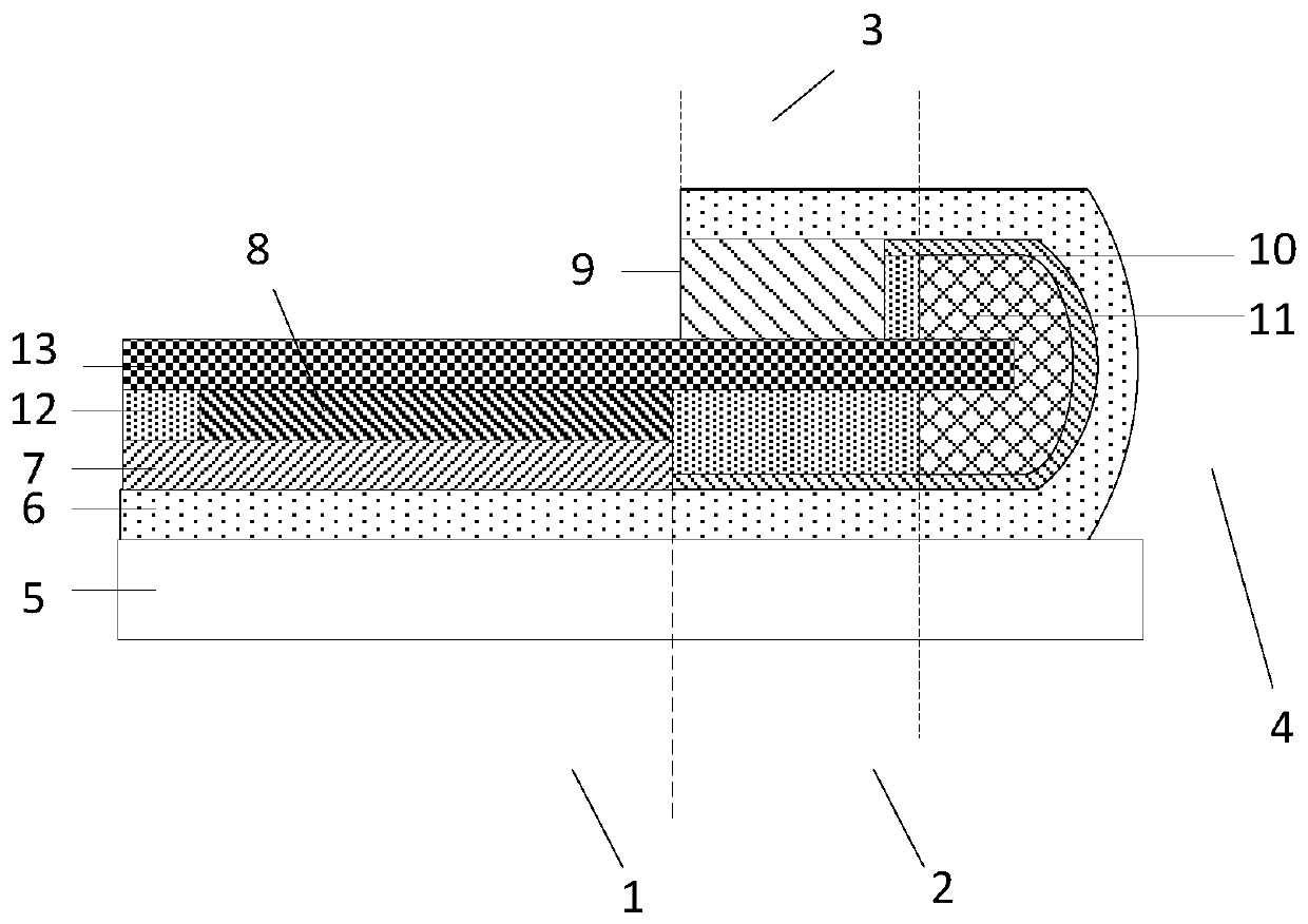 Micro-light-emitting diode display panel, preparation method of micro-light-emitting diode display panel, spliced display panel and device