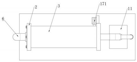 Domestic garbage sewage purification device