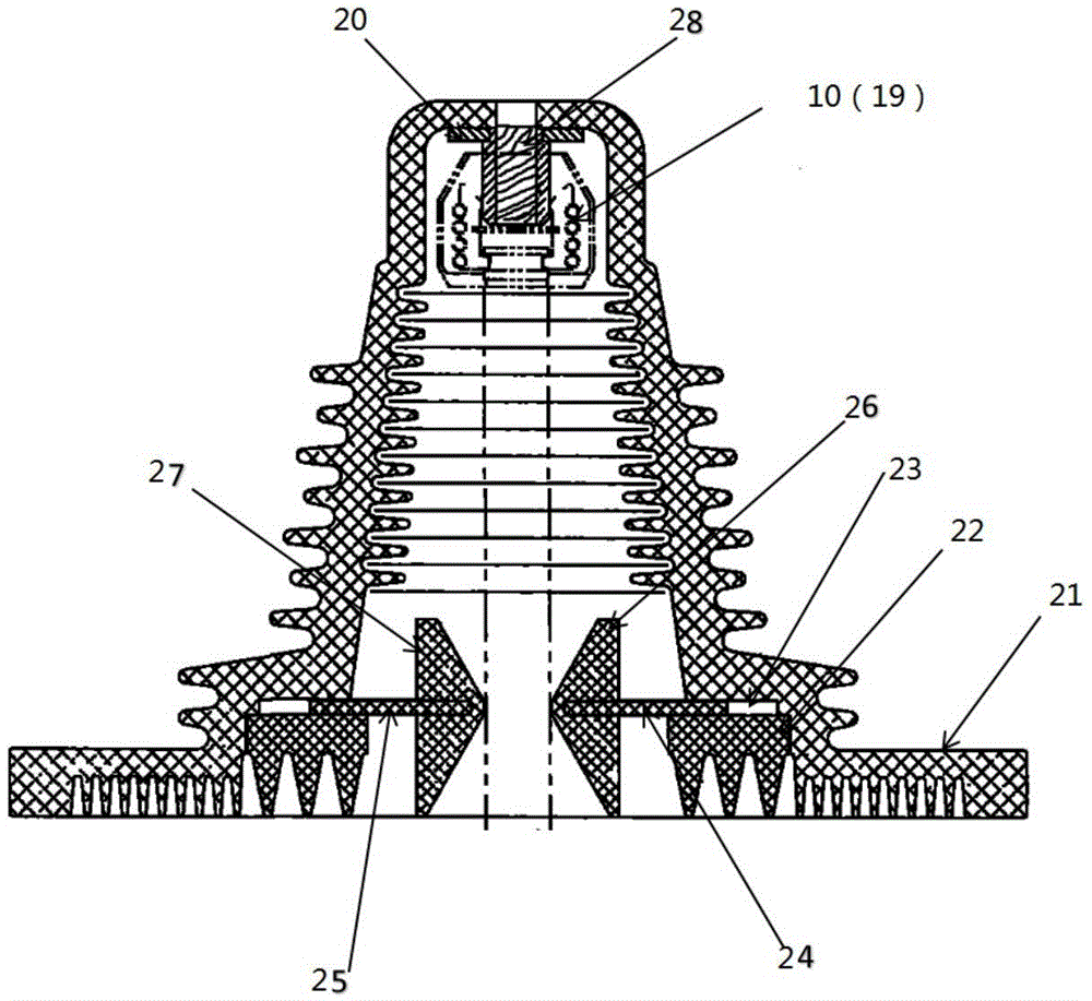 High-voltage enclosed switch cabinet