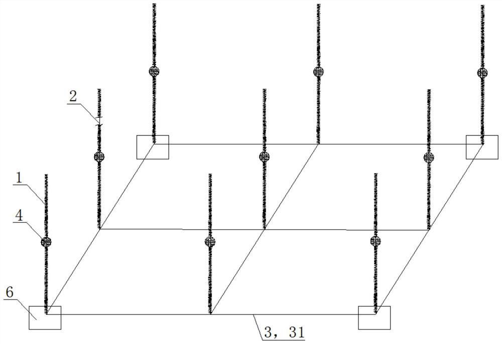 Artificial aquatic plant water purification device