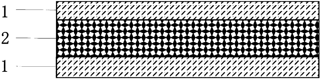 A kind of high temperature resistant air filter material and preparation method thereof