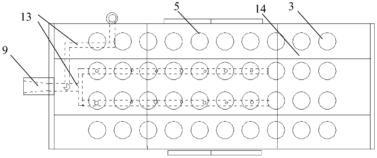 Automatic bathing bed with mechanical device