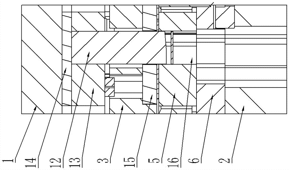 Machining mold of seat slide rail bracket