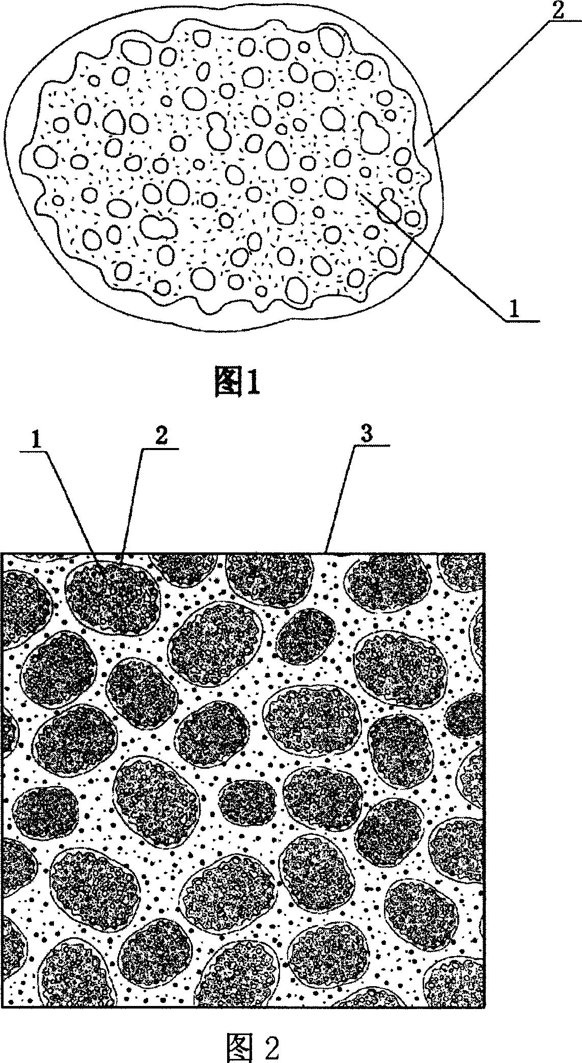 Hard shell pumice concrete, light building block and its preparation method